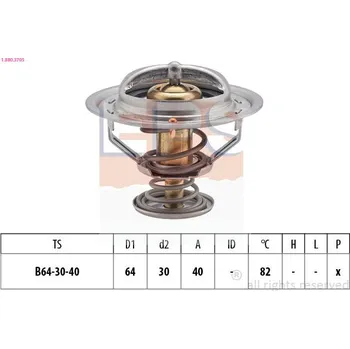 Chladič motoru Termostat, chladivo EPS 1.880.370S