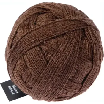 Příze Schoppel Wolle Admiral Stärke 6 8488M Melange Tabak (Příze Admiral Starke 6 8488M Melange Tabak)