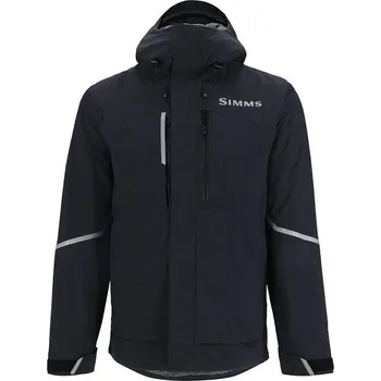 Rybářské oblečení Bunda Simms Challenger Insulated Jacket Black Velikost XL