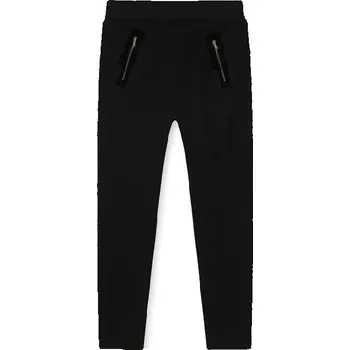 Dívčí legíny ZATEPLENÉ LEGÍNY DÍVČÍ WL0906 Velikost: 134, Barva: Černá