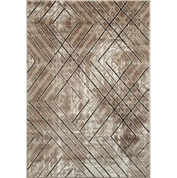 Vopi Kusový koberec Rave 24135 120 hnědý (Varianta: 160 x 230 cm)