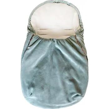 Fusak Dětský Fusak do autosedačky - Mint hladké minky Harmonia