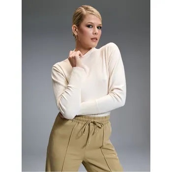 Dámský svetr Sinsay - Svetr s příměsí vlny - béžová - 602BS-02M - 602BS-02M-XS-1