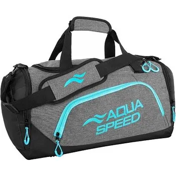 Sportovní taška Aqua-Speed Duffle Bag M sportovní taška šedá-tyrkysová balení 1 ks