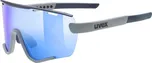 UVEX Brýle Sportstyle 236- Rhino Deep Space Mat/ Mirror Blue (Cat. 3) Clear (Cat. 0)