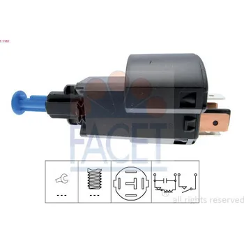 Spinac brzdoveho svetla FACET 7.1181