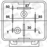 Rele, zhavici system BorgWarner (BERU) GR001