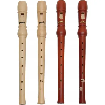 Zobcová flétna GOLDON - sopránová zobcová flétna dřevěná - typ barokní, barva přírodní