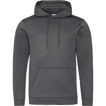 Pánská mikina Sportovní klokanka Just Hoods se 3-dílnou kapucí Barva: šedá metalová, Velikost: M JH006