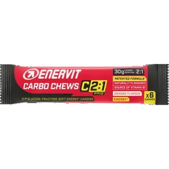 Enervit Carbo Chews C2:1 34g Pomeranč