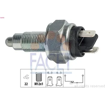 Spínač, světlo zpátečky FACET 7.6019