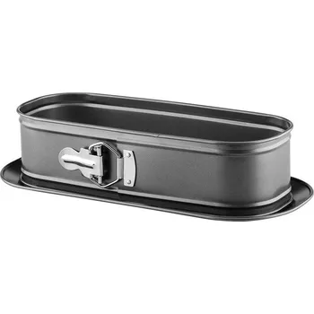 Forma na pečení Florina Oválná forma Likoris, 30,5 x 11,7 x 8 cm , černá