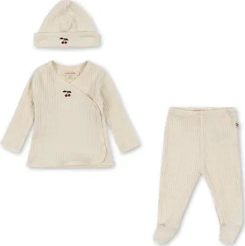 Kojenecká souprava KONGES SLOJD Dárkový balíček pro miminko NIA - GOTS CHERRY Velikost: 0-1m