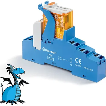 Relé FINDER Vazební člen 4CP182300060, 1P/10A, 230V AC 4CP182300060