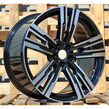 Alu kolo Alu kola Racing Line B1831, 19x9.5 5x112 ET39, černá + leštění vhodné pro BMW 6 Gran Turismo (2017-2023), BMW 7 G11 (2015-2022)