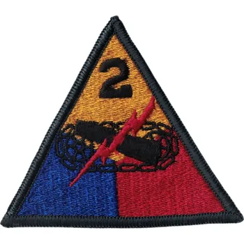 Nášivka Nášivka US Army 2nd Armored Division - barevná