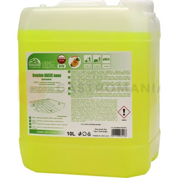 Čistič podlahy Mycí prostředek pro každodenní čištění a péči o podlahy 10 l | DOLPHIN, BASIC Nano