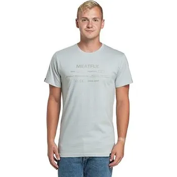 Meatfly pánské tričko Sign Stone | Hnědá | Velikost XL | 100% bavlna