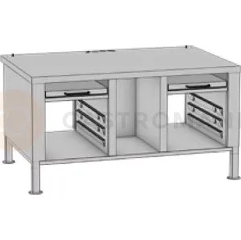 Pánev Podstavec z nerezové oceli 1130x899x595 mm | RATIONAL, 60.31.539