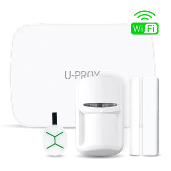 Centrální jednotka pro chytrou domácnost U-Prox - MPX LE KF kit White - Sada bezdrátových bezpečnostních alarmů