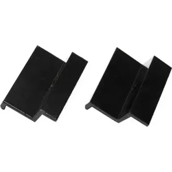 Koncová spona ČERNÁ Ral 9005