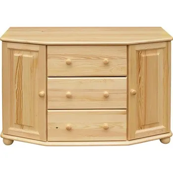Komoda Slevadoma Komoda 56 Klasik masiv borovice Barva: Bezbarvý lak