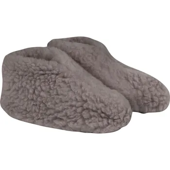 Dámské pantofle TXL Comfort Dámská / Pánská domácí obuv ze střižní vlny (šedá, 36/38)