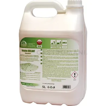 Čistič podlahy Čistič na bázi polymerů pro čištění a údržbu podlah a dřevěných podlah 5 l | DOLPHIN, BRILLANT
