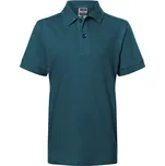 James&Nicholson Dětská polokošile JN070K Petrol XXL (158/164)