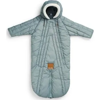 Elodie Details Fusak do autosedačky - overal - Pebble Green, 0 - 6 m