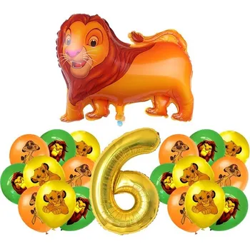 Party dekorace Narozeninová dekorace Lví král 6