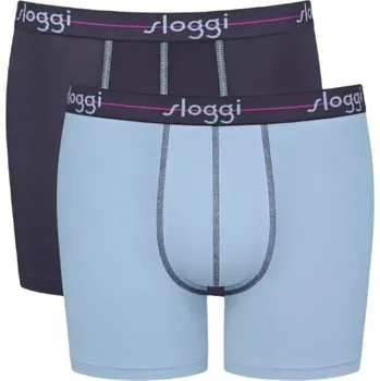Pánské spodní prádlo Pánské boxerky SLOGGI START S Tmavě modrá, Světle modrá, Fialová