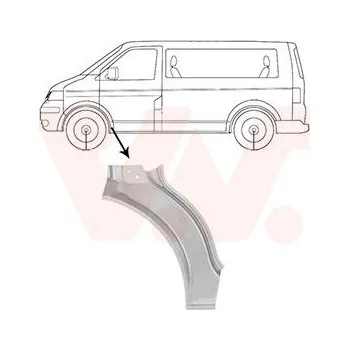 Blatník karosérie Blatník VAN WEZEL 5896155