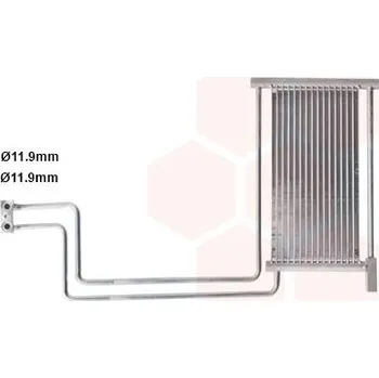 Chladič motoru Chladič oleje, automatická převodovka VAN WEZEL 06003368
