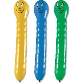 Balónek Paper Design Nafukovací balónky 95cm, 3ks Housenky