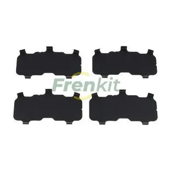 Brzdový komplet Protihluková folie, brzdové oblożení (posunovací deska) FRENKIT 940359