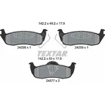 Sada brzdových destiček, kotoučová brzda TEXTAR 2425801