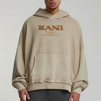Pánská mikina Mikina Karl Kani RETRO SPRAYED Hoodie Sand - S