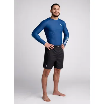 Rashguard Rashguard - funkční triko - IpponGear Essentials - dlouhé rukávy - Navy modré Velikost: XL