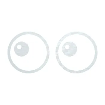 Samolepící dekorace SAMOLEPKA Oči 006 levá (51 - 3D karbon bílý) NA AUTO, NÁLEPKA, FÓLIE, POLEP, TUNING, VLASTNÍ TEXT, TISK, AUTOSAMOLEPKY.cz, POLEPY, OBRÁZEK, LOGO, SAMOLEPKY