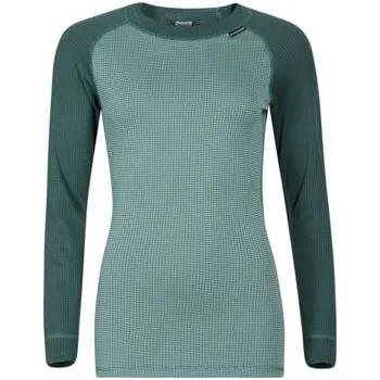 Dámské tričko MS TDRZ dámské funkční tričko s dlouhým rukávem zelená (šedá)/mint (šedá) XL