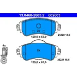 Sada brzdových destiček, kotoučová brzda ATE ATE 13.0460-2603.2