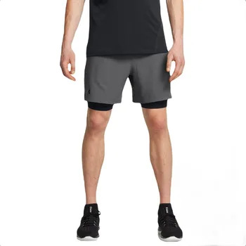 Pánské kraťasy Under Armour UA Vanish Woven 2in1 Sts M - šedá XL sportovní kraťasy