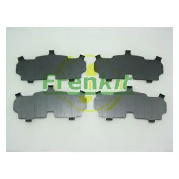 Brzdový komplet Protihluková folie, brzdové oblożení (posunovací deska) FRENKIT 940209