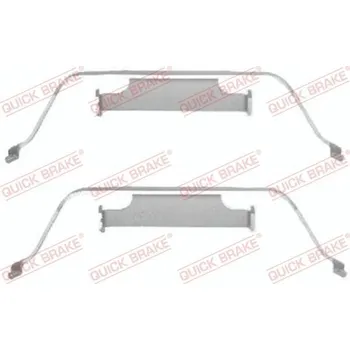 Brzdový systém Sada příslušenství, obložení kotoučové brzdy Quick Brake 109-1638