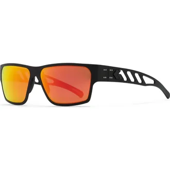 Gatorz® Eyewear Sluneční brýle Delta M4 Gatorz®, Barva: Černá, Čočky: Smoke Polarized w/ Sunburst Mirror