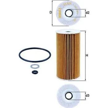 Olejový filtr Olejový filtr MAHLE OX 424D