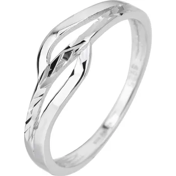 Souprava šperků Bealio BEALIO Stříbrný prsten VLNKY broušený Velikost prstenu: 62 03-03668-2729