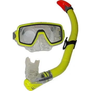 Potápěčské vybavení Aqualung - Technisub Šnorchlovací a potápěčský set Aqualung Technisub VENTURA MIDI + HELIOX P.V. MIDI, lime 118420lime