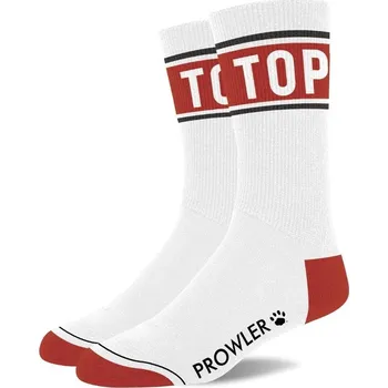 Pánské ponožky Prowler Top Socks, bílé bavlněné ponožky s nápisem